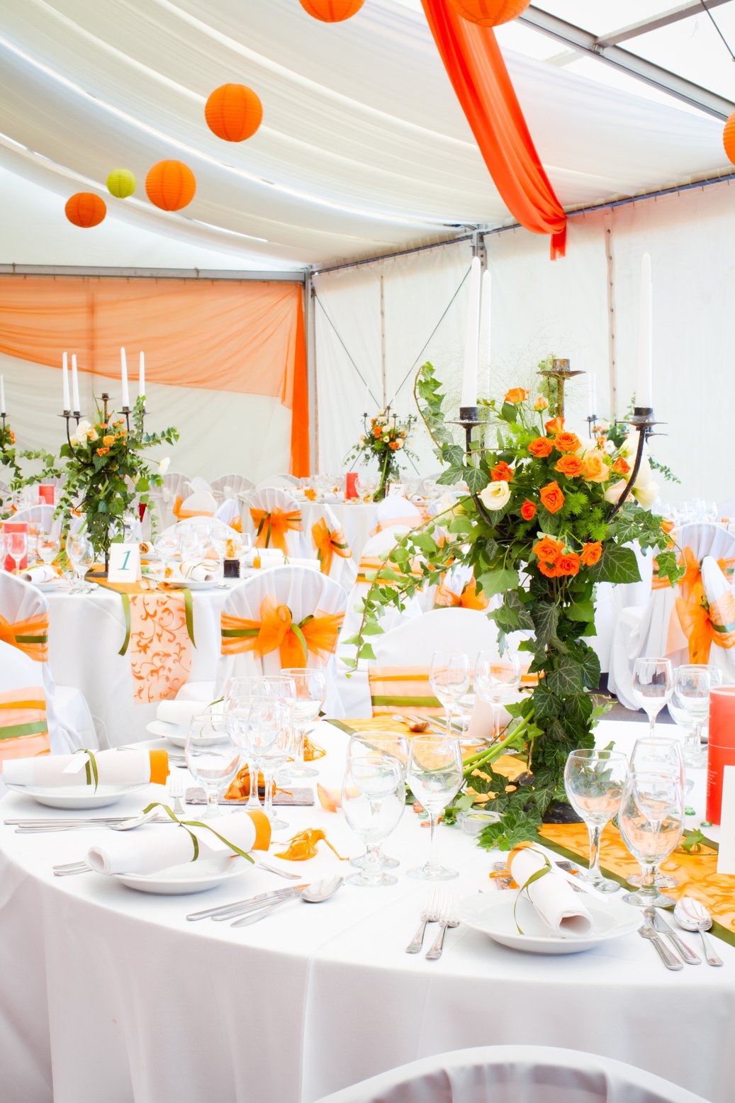 place of wedding or another catered event